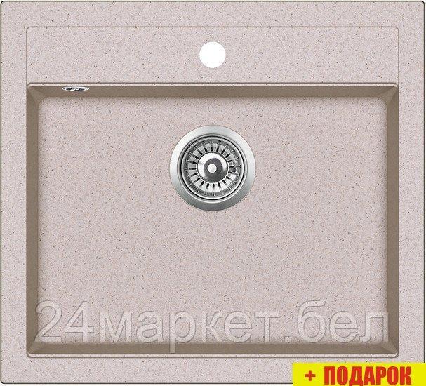 Кухонная мойка Aquasanita Quadro SQQ100W (beige 110) - фото 1 - id-p207888056