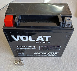 Аккумулятор VOLAT (12 Ah) 150 A, 12 V Прямая, L+ YTX12-BS YTX12-BS (MF)