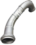 Труба приемная глушителя МАЗ-241 (МАЗ) 241000-1203230, фото 2