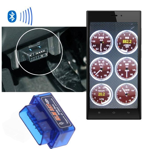 Адаптер ELM327 Bluetooth Mini для диагностики авто.Автосканер - фото 7 - id-p104107039