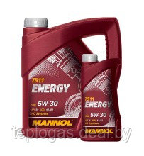 Масло моторное Mannol Energy 5w30 5 л 7511 - фото 1 - id-p207900392