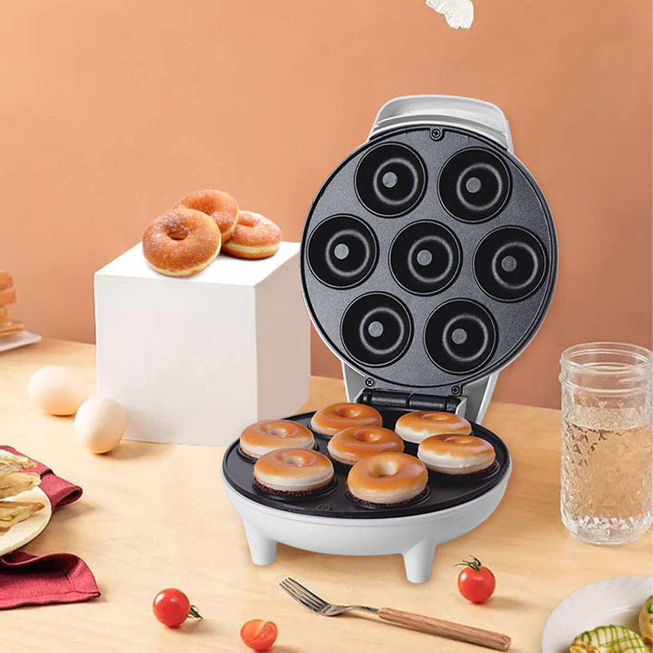 Электрическая машинка для выпечки пончиков - фото 1 - id-p207902468