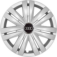 Колпаки на колеса SJS модель 501 / 17"+ комплект значков Audi