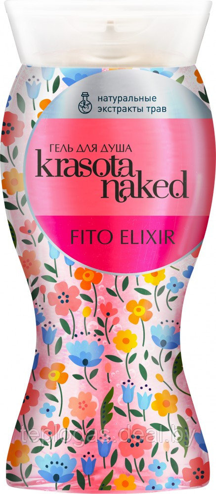 Гель для душа Krasota Naked Fito Elixir 400ml/Сонца - фото 1 - id-p207899711