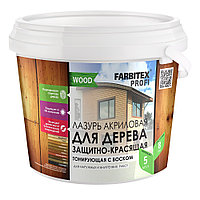 Лазурь акриловая д/дерева "Дуб" 0.9 л Farbitex/4300007735