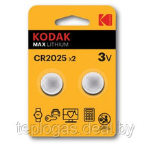 Батарейка Kodak CR2025-5BL/Б0018716