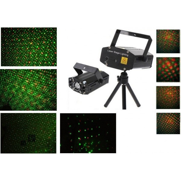 Лазерный проектор YX-09 с точками - фото 3 - id-p29040306