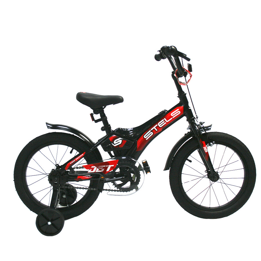 Велосипед детский Stels Jet 16" Z010 черный - фото 1 - id-p207903614