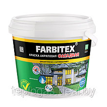Краска акриловая "Farbitex" фасадная 3.0 кг/ф1864000