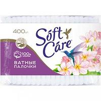 Ватные палочки Soft Care 400 шт/1953