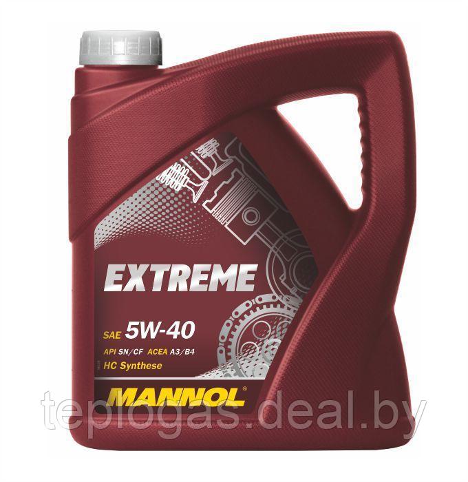 Масло моторное Mannol Extreme 5w40 4 литр - фото 1 - id-p207901143