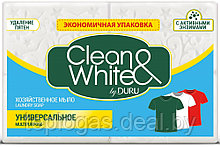 Мыло хоз. универс. 120г Duru clean White/7854