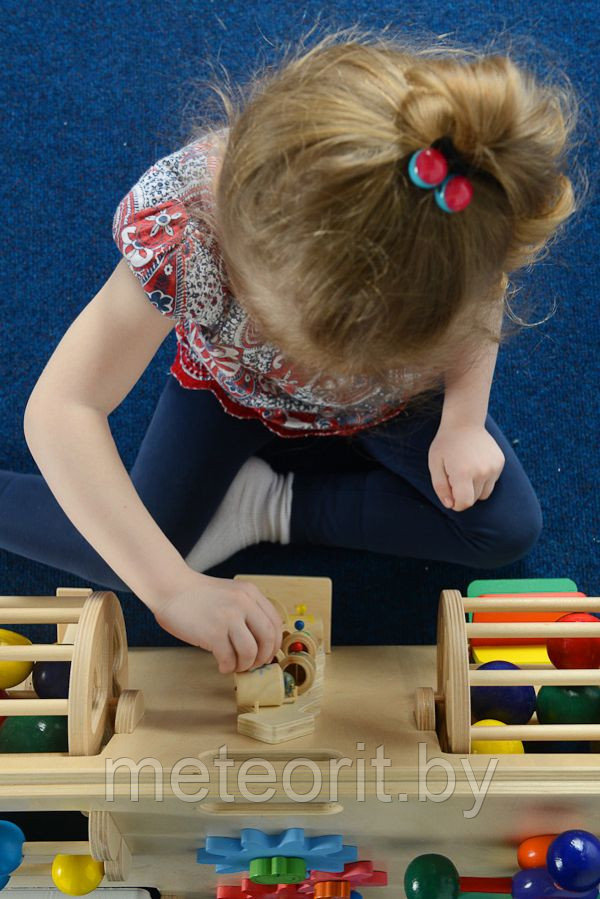 Двухсторонняя тактильная панель «Елочка»