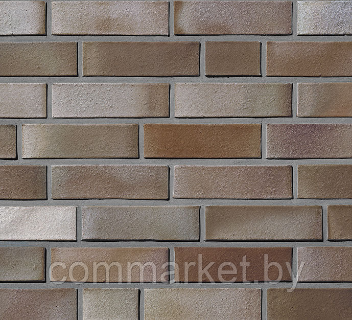 Кирпич клинкерный Accum blau-braun