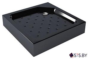 Душевой поддон Метакам Universal Black N 80x80 АПS_013575 (квадратный)