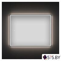 Мебель для ванных комнат Wellsee Зеркало с фронтальной LED-подсветкой 7 Rays' Spectrum 172201290, 80 х 60 см