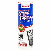 Салфетки универсальные в рулоне 56 шт., 21х28 см, ВПИТЫВАЮЩИЕ, фактура - соты, LAIMA, 607996