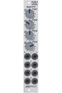 Модуль Doepfer A-145-4 Quad LFO Slim Line