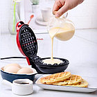 Мини - вафельница для венских и бельгийских вафель Mini Maker WAFFLE 350W, фото 2