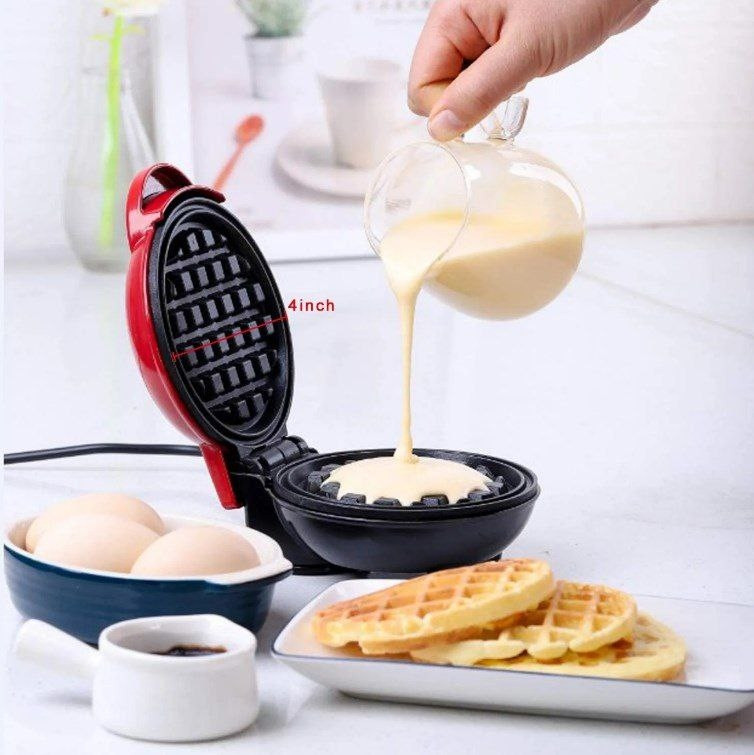 Мини - вафельница для венских и бельгийских вафель Mini Maker WAFFLE 350W - фото 2 - id-p207929355