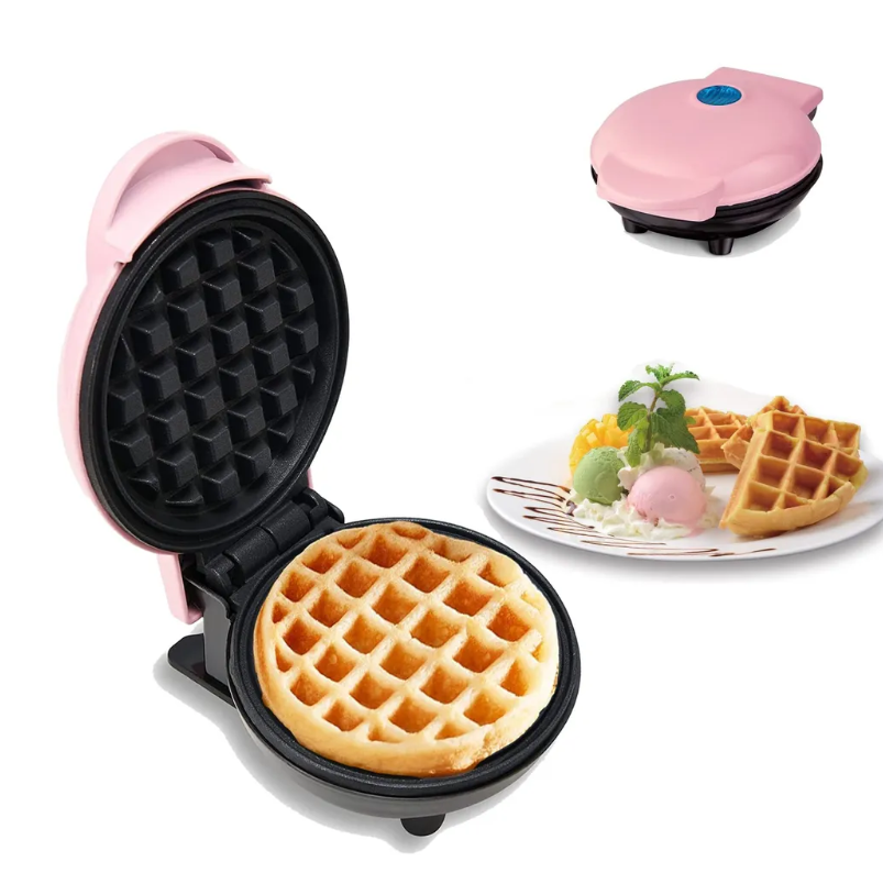 Мини - вафельница для венских и бельгийских вафель Mini Maker WAFFLE 350W - фото 4 - id-p207929436