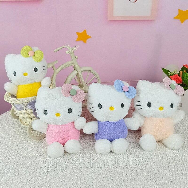 Мягкая игрушка-брелок Хэллоу Китти Hello Kitty, 4 цвета - фото 1 - id-p207929497