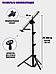 Стойка для микрофона напольная подставка штатив микрофонный с держателем журавль, фото 7