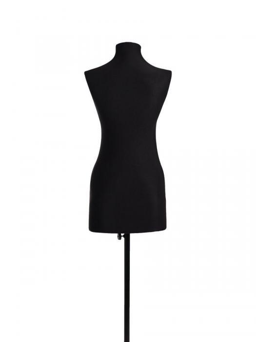 Манекен портновский женский для одежды XS 40-42 торс для шитья черный - фото 8 - id-p207940057