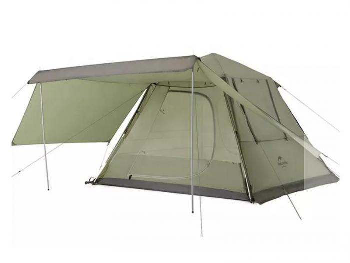 Палатка Naturehike Ango 3х-местная, снежная юбка Green NH21ZP010-AGRSKR - фото 1 - id-p207940196