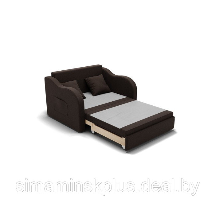 Прямой диван «Бали», механизм выкатной, велюр, цвет гелекси лайт 004 - фото 1 - id-p207966059