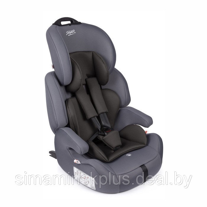 Автокресло Siger Стар Isofix Lux, группа I/II/III, маренго - фото 1 - id-p207963324