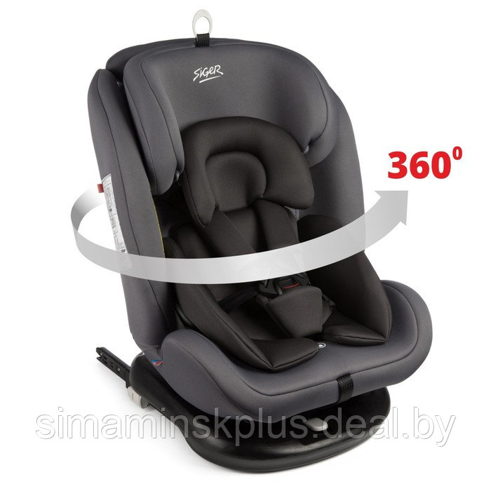 Автокресло Siger Престиж Isofix, группа 0+/I/II/III, маренго - фото 1 - id-p207963330