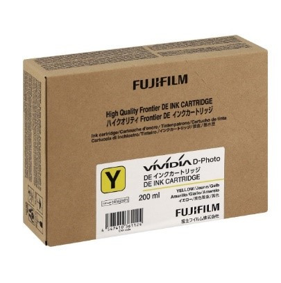 Картридж Fujifilm 16532055 для струйного принтера желтый FRONTIER DE100 INK CARTRIDGE YELLOW - фото 1 - id-p207949447