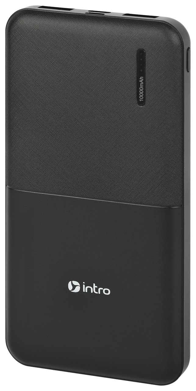 Power bank портативное зарядное устройство Intro ZX10 10000mAh черный - фото 2 - id-p207949464