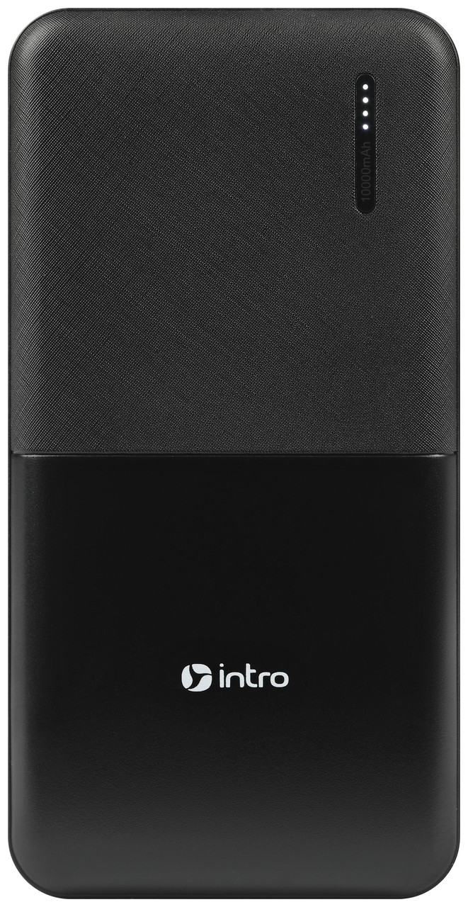 Power bank портативное зарядное устройство Intro ZX10 10000mAh черный - фото 3 - id-p207949464