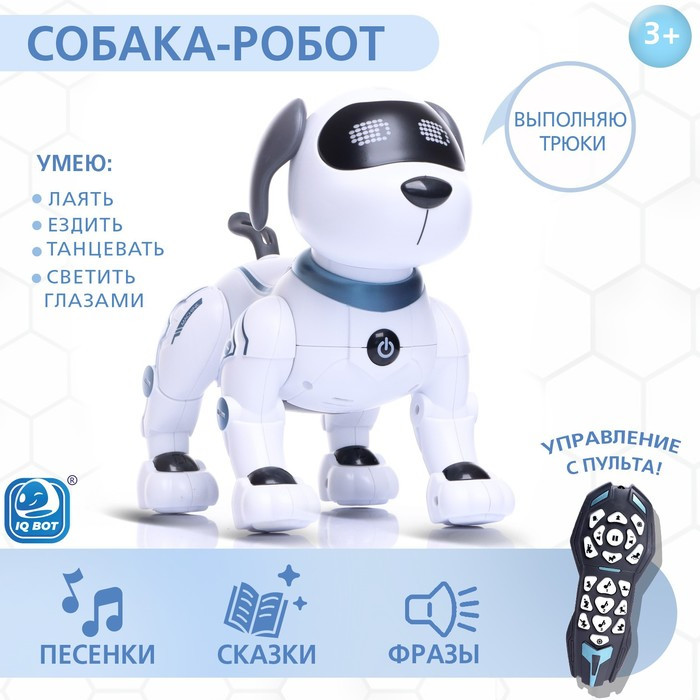 Робот-собака «Дружок-трюкач», звуковые эффекты, управление с пульта - фото 1 - id-p207967261