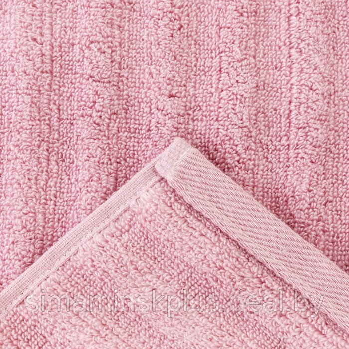 Полотенце махровое Этель "Waves" розовый, 70х130 см, 100% хлопок, 460 гр/м2 - фото 4 - id-p207963417