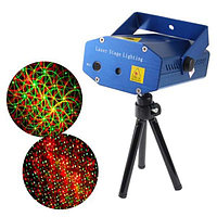 Лазерный проектор YX-04 узор крестики, точки, круги, рыбы