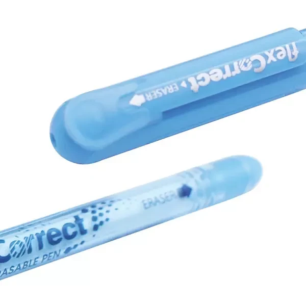 Ручка гелевая пиши-стирай 0,5мм синяя с ластиком FO-GELE002 BLUE (цена с НДС) - фото 2 - id-p82381674