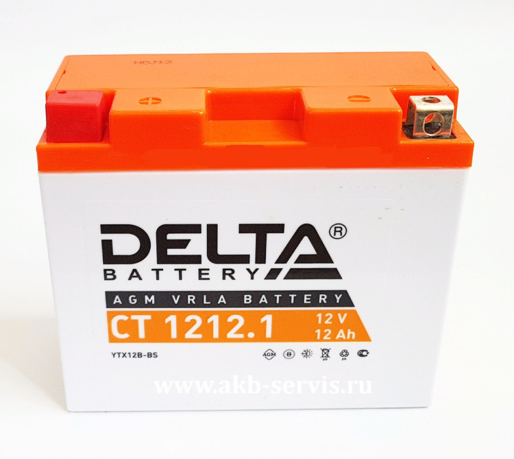 Аккумулятор DELTA CT 1212.1 12V - фото 1 - id-p207969182