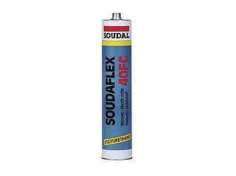 Клей-герметик полиуретановый ""Soudal"" Soudaflex 40FC черный 300 мл