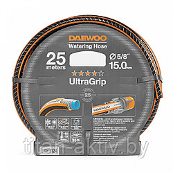 Шланг поливочный 5/8  (15мм) DAEWOO UltraGrip 25 метров