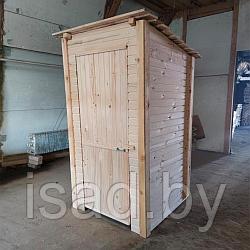 Туалет деревянный ( односкатный)