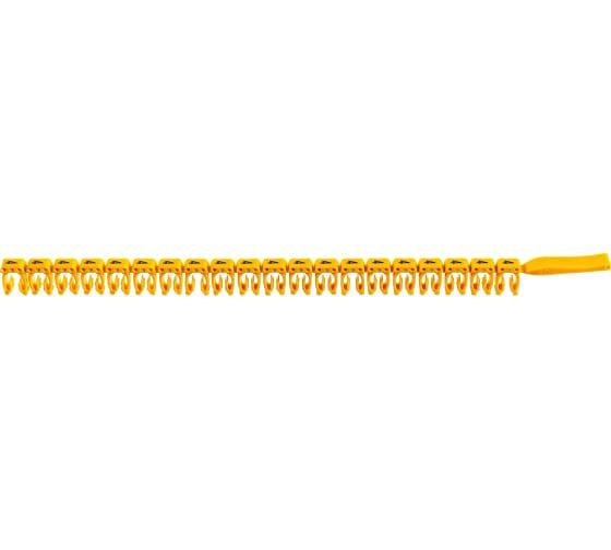 Маркировка кабельная DKC MKF4S2 символ "4" сечением 1,5-2,5мм, 20шт. - фото 5 - id-p207969592