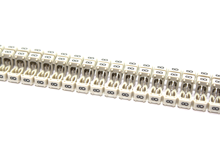 Маркировка кабельная DKC MKF8S2 символ "8" сечением 1,5-2,5мм, 20шт. - фото 1 - id-p207969596