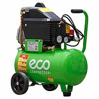 Компрессор ECO AE-251-4 260 л/мин, 8 атм, коаксиальный, масляный, ресив. 24 л, 220 В, 1.80 кВт