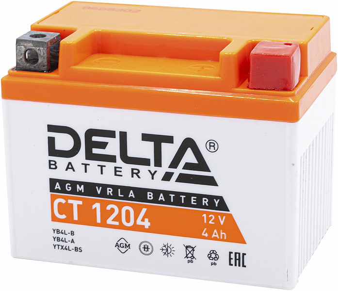 Аккумулятор DELTA CT 1204 12V - фото 1 - id-p207972155