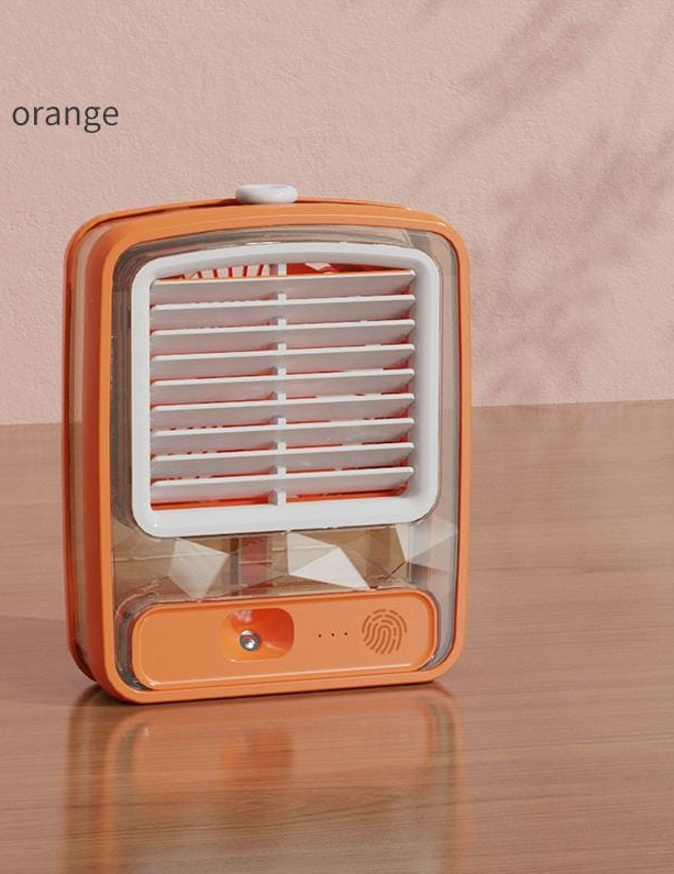 Настольный мини - вентилятор Light air conditioning MINI FAN беспроводной (увлажнение и охлаждение, 3 режима) - фото 5 - id-p207975730