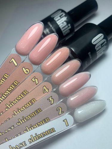 OGnails NUDE Base SHIMMER #1  15мл