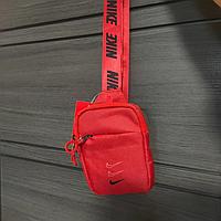 Сумка красная / Барсетка через плечо красная(мужская / женская) / Nike mini красная